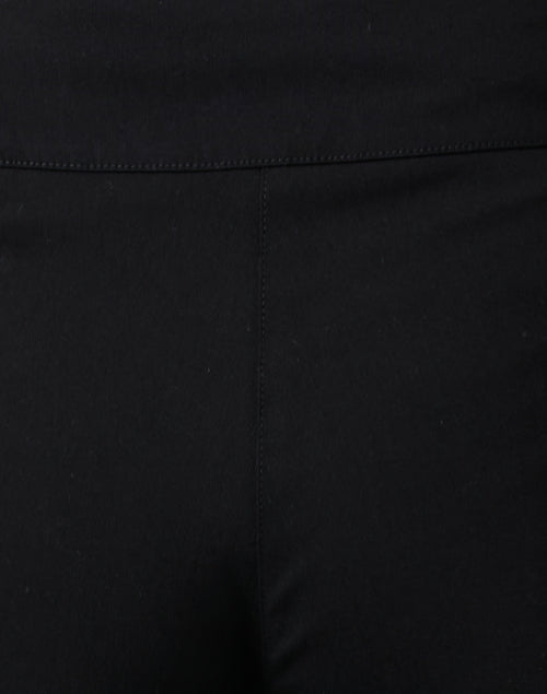 Black Wide Leg Pull On Pant