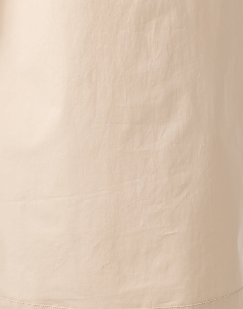 Tan Poplin Dress