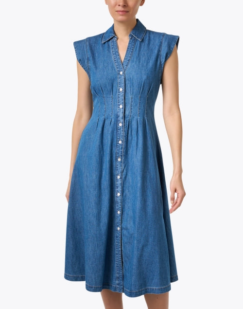 Denim shirt dress deals