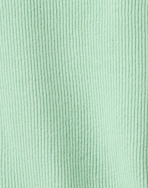 Green Cashmere Cap Sleeve Sweater