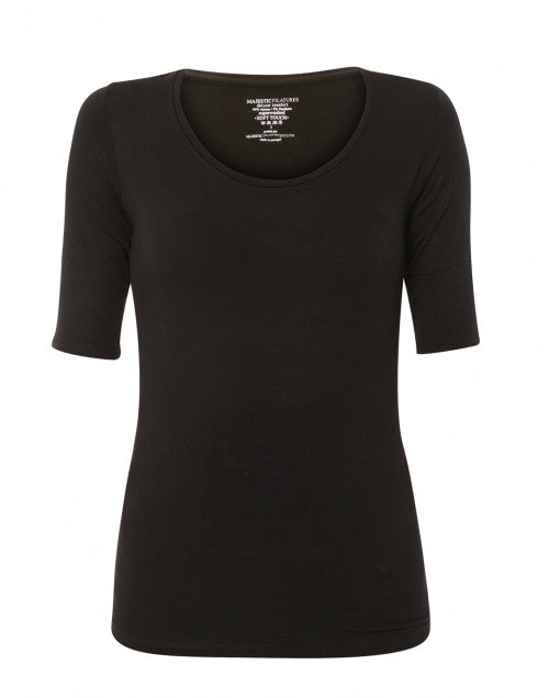 black-scoop-neck-elbow-sleeve-stretch-viscose-top_product.jpeg