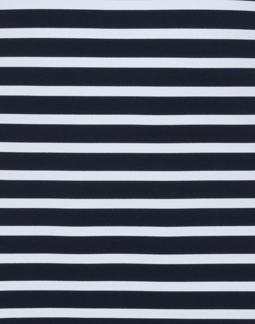 Propriano Navy and White Striped Dress